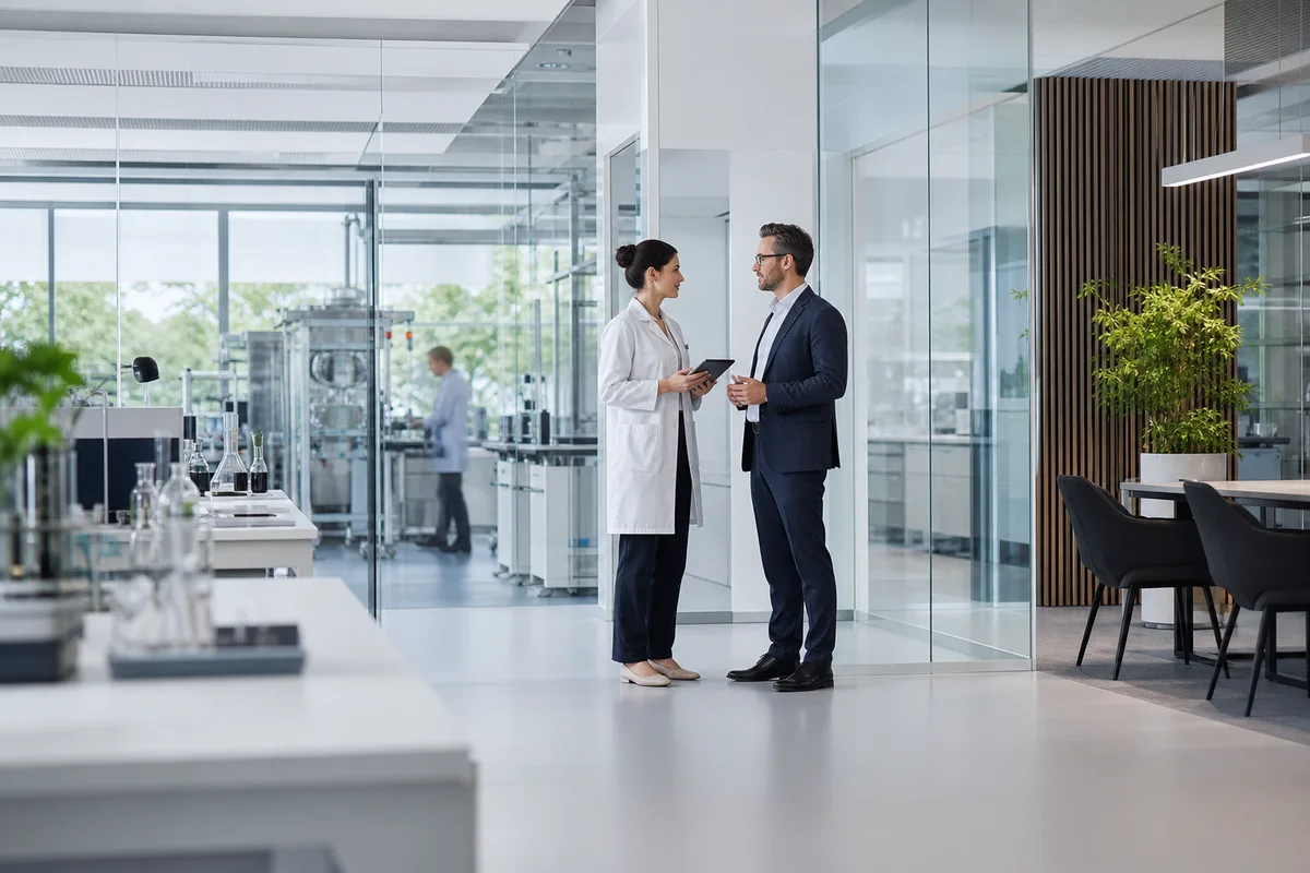 Pharmazeutische Forschung und unternehmerische Zusammenarbeit
