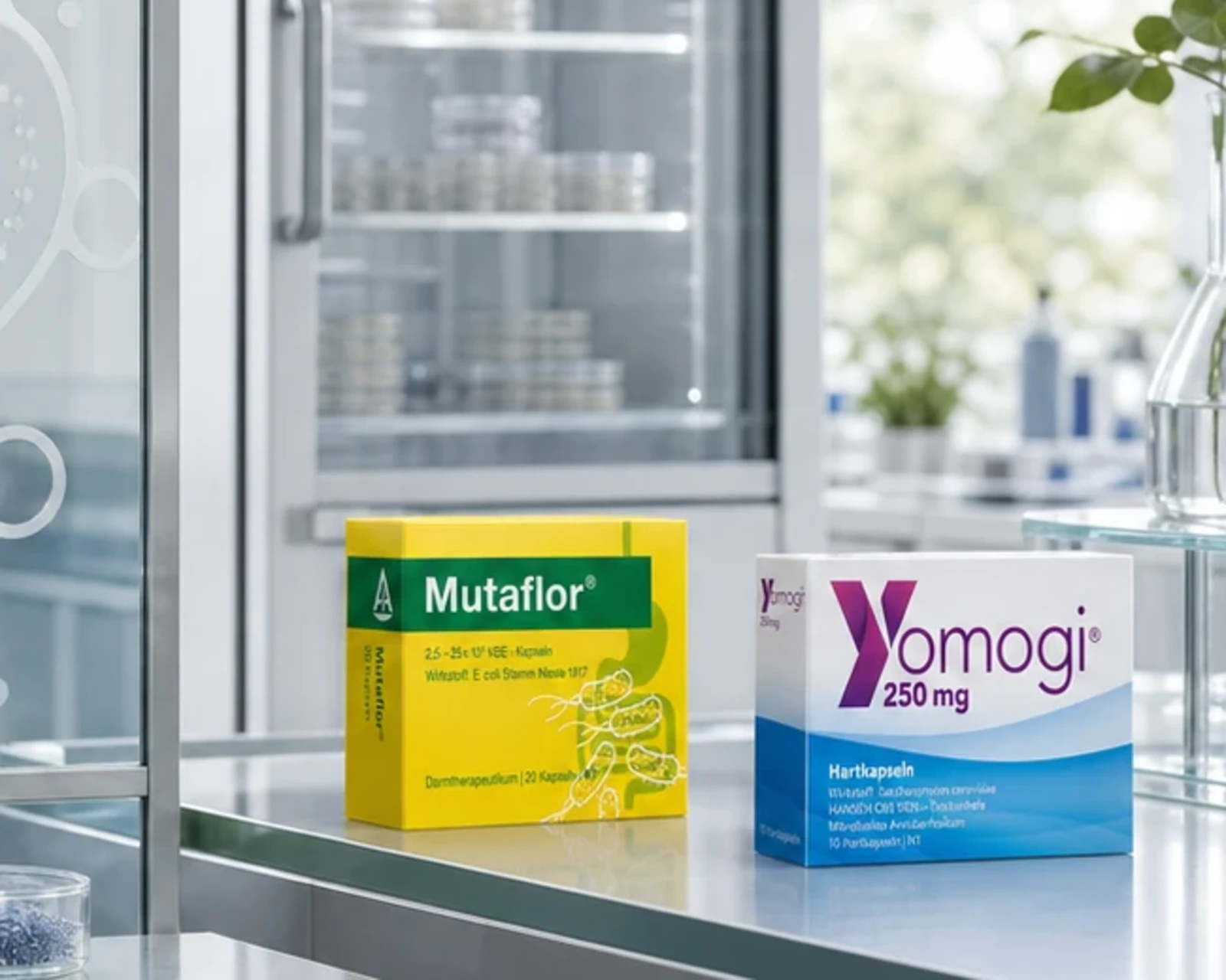 Mutaflor und Yomogi als probiotische Arzneimittel von Ardeypharm